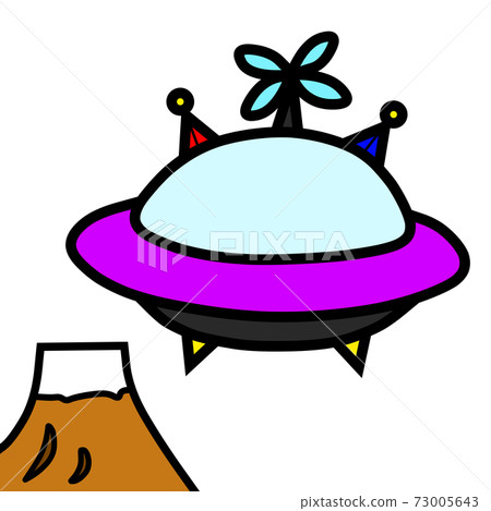 小太空飛船和山 73005643