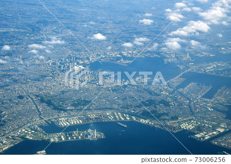 整個橫濱的鳥瞰圖 73006256