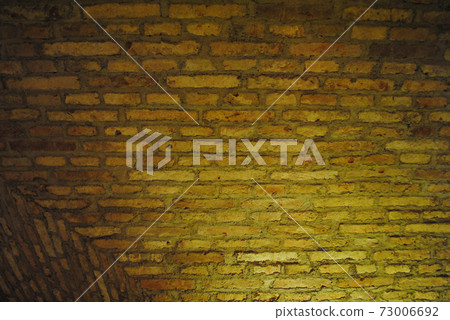 Brick wall in the basement used as a storage Brick wall in the basement used as a storage 73006692