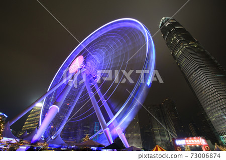 Ferris Wheel in Hong Kong Ferris Wheel in Hong Kong 73006874