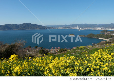 Kasado Island in spring 73008186