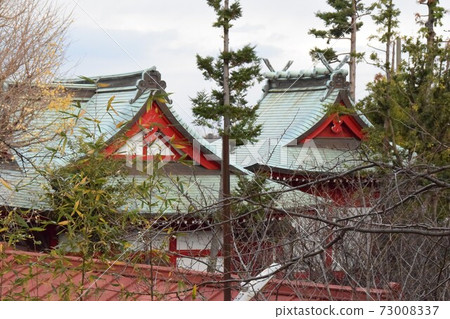 Okamura, Isogo-ku, Yokohama, Okamura Tenmangu, December 2020 73008337