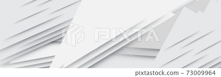 White vector panoramic background with wavy lines - Stock Illustration ...