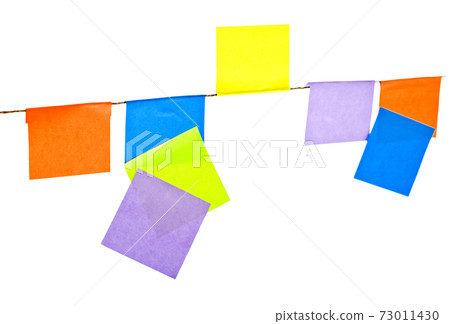 Many colored postit stickers Many colored postit stickers 73011430