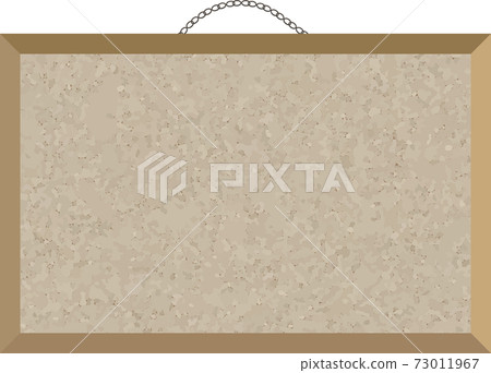 A simple cork board hanging on the wall 73011967