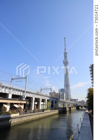 A view of the Tokyo Sky Tree in Sumida Ward, Tokyo 73014721