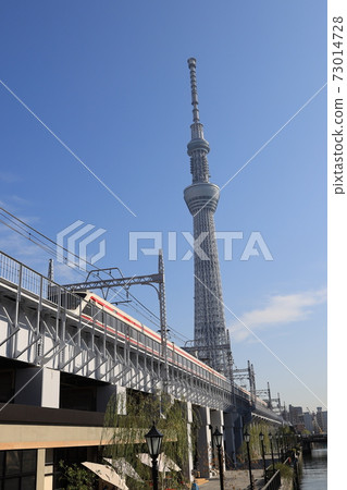 A view of the Tokyo Sky Tree in Sumida Ward, Tokyo 73014728
