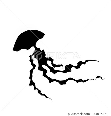 水母剪影 73015130