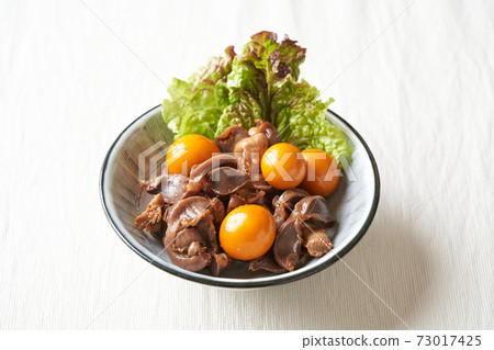 Simmered chicken Simmered chicken 73017425