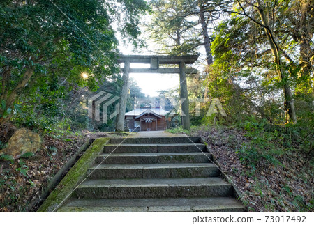 鳥取縣倉吉市大江神社的鳥居 73017492
