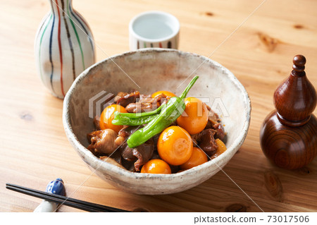 Simmered chicken 73017506