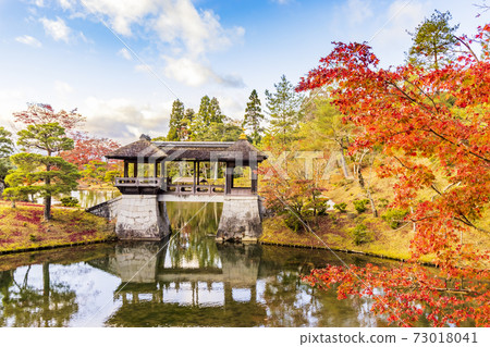 Autumn Kyoto Shugakuin Imperial Villa 73018041