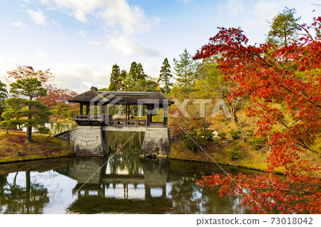Autumn Kyoto Shugakuin Imperial Villa 73018042