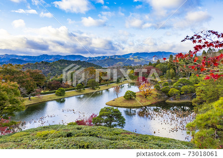 Autumn Kyoto Shugakuin Imperial Villa 73018061