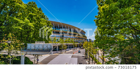 Tokyo Olympics venue, New National Stadium Tokyo Olympics venue, New National Stadium 73018175