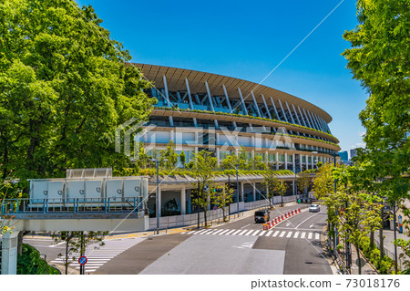 Tokyo Olympics venue, New National Stadium 73018176