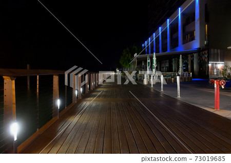 Northeast Australia, Cairns, early morning pier 73019685