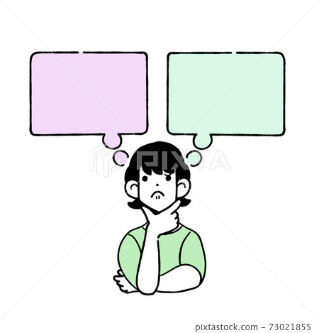 人們思考,思考,擔心,生意 人們思考,思考,擔心,生意 73021855