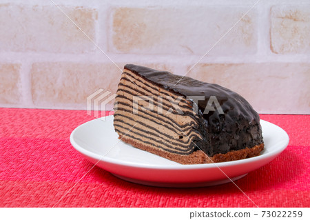 Cakes, pastries, millefeuilles, layers, chocolates, desserts, sweets 73022259