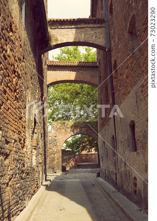 medieval street in Torun medieval street in Torun 73023290
