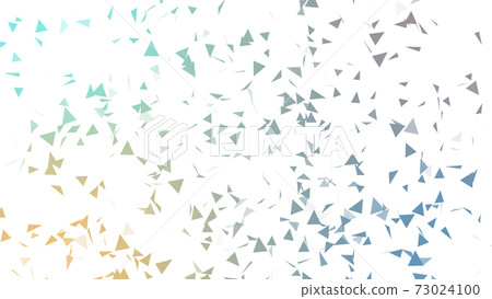 CG triangle colorful triangular confetti 73024100