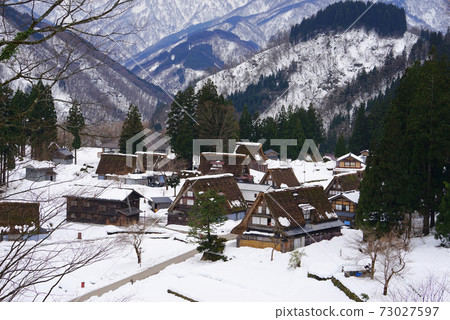 Ainokura Gassho-zukuri Village, Gokayama, Nanto City, Toyama Prefecture, Japan 73027597