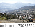 Landscape photography overlooking La Paz, the capital of Bolivia 73028724
