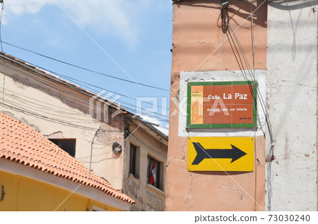 Cityscape of Potosi, a local city in Bolivia 73030240
