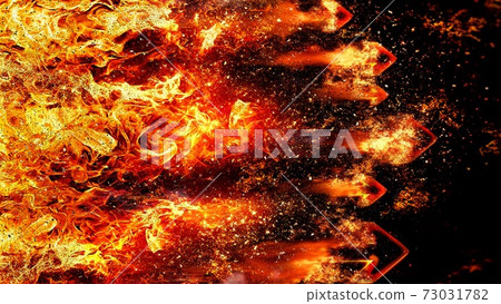 抽象的火焰心 抽象的火焰心 73031782