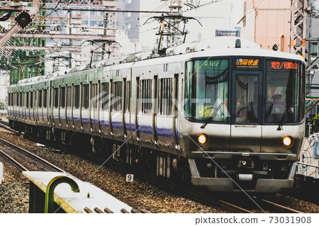 JR West 223 series 0 series Kanku / Kishu Road Rapid Service JR West 223 series 0 series Kanku / Kishu Road Rapid Service 73031908