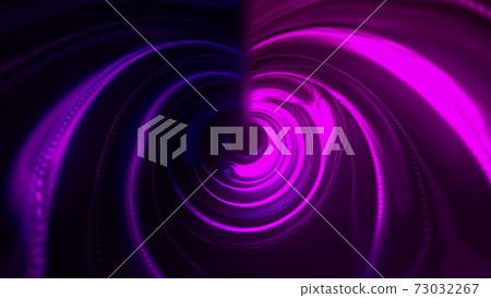 Glowing futuristic tunnel, computer generated. 3d rendering abstract background. Inside a rotating corridor Glowing futuristic tunnel, computer generated. 3d rendering abstract background. Inside a rotating corridor 73032267