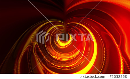 Glowing futuristic tunnel, computer generated. 3d rendering abstract background. Inside a rotating corridor Glowing futuristic tunnel, computer generated. 3d rendering abstract background. Inside a rotating corridor 73032268