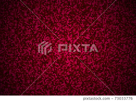 Abstract red hexagon pattern background and... - Stock Illustration ...