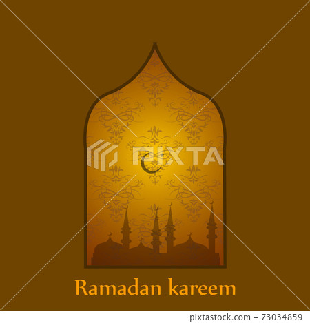 Ramadan greetings card Ramadan greetings card 73034859
