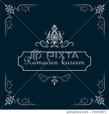 Ramadan greetings card Ramadan greetings card 73034871