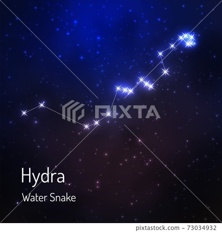 Constellation in the night starry sky Constellation in the night starry sky 73034932