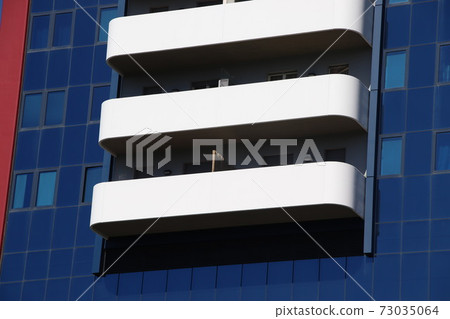 Modern architecture in Brescia in northern Italy 73035064