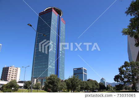 Modern architecture in Brescia in northern Italy 73035065