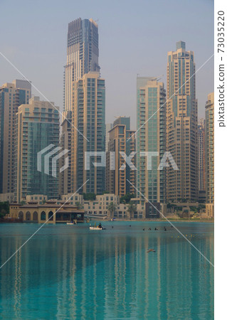 Dubai skyscrapers cityscape Dubai skyscrapers cityscape 73035220