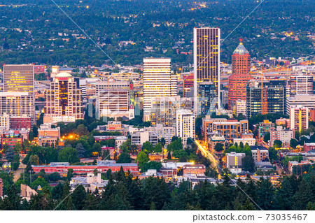 Portland, Oregon, USA Downtown Portland, Oregon, USA Downtown 73035467