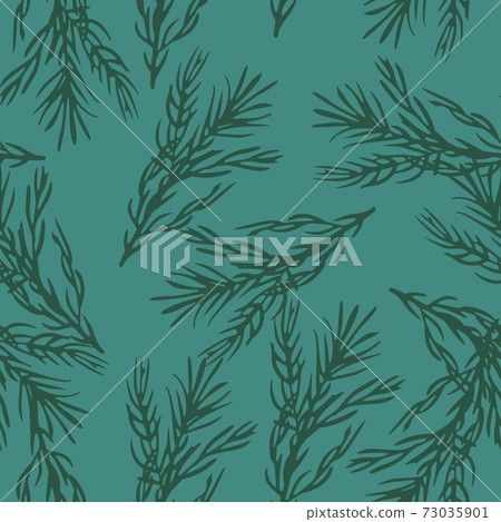 Seamless random pattern with green colored... - Stock Illustration ...