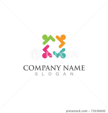 Community, network and social icon Community, network and social icon 73036600