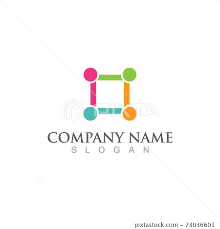 Community, network and social icon Community, network and social icon 73036601
