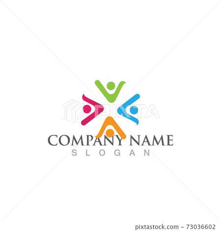 Community, network and social icon Community, network and social icon 73036602