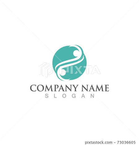 Community, network and social icon 73036605