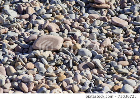 Set of rocks making ground 73036723