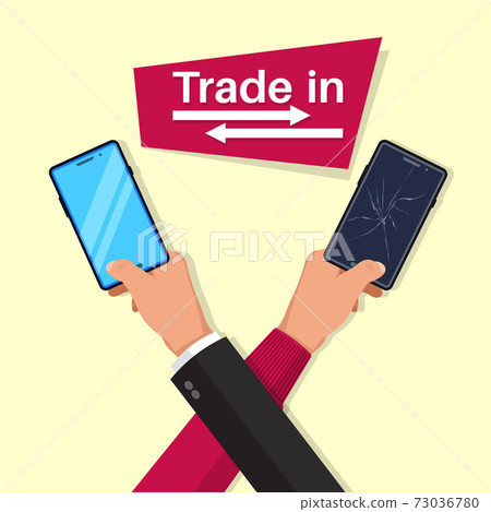 Two hands are holding 73036780