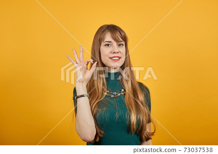 View of hand fingers showing ok sign, gesturing making okay, human emotions View of hand fingers showing ok sign, gesturing making okay, human emotions 73037538