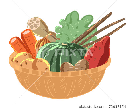 Autumn vegetable set (no line) 73038154