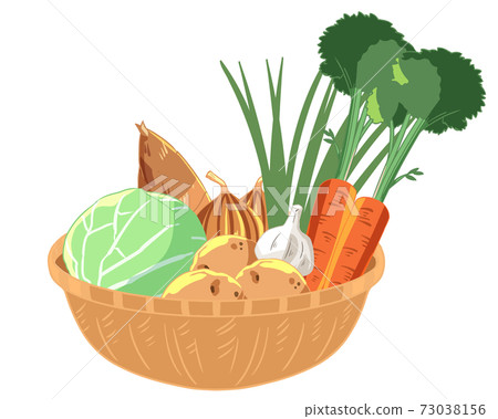 Spring vegetable set (no line) 73038156